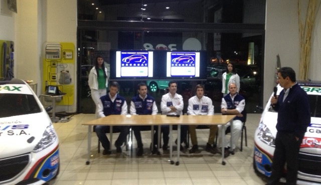El team Peugeot Petrobras realizó la presentación del equipo