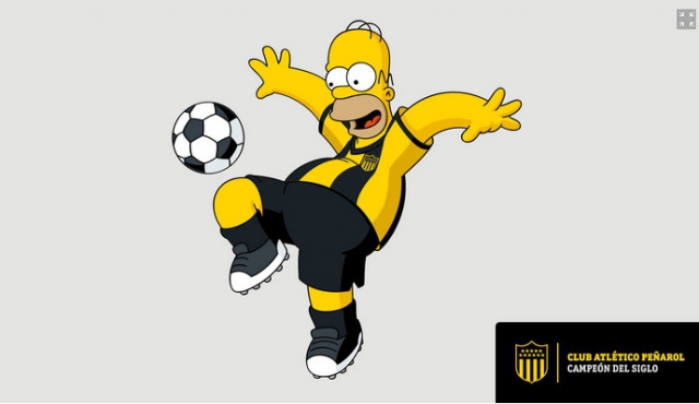 Ferro Carril Oeste Goleiro 2018/19 - Homer Simpson - Kalcomax