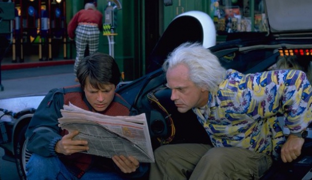 Las grandes marcas aprovechan la “visita” de Marty McFly