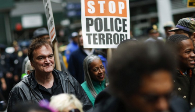 Tarantino niega sentirse intimidado por boicot policial