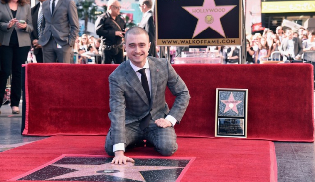 Daniel Radcliffe recibió su estrella en el Paseo de la Fama de Hollywood