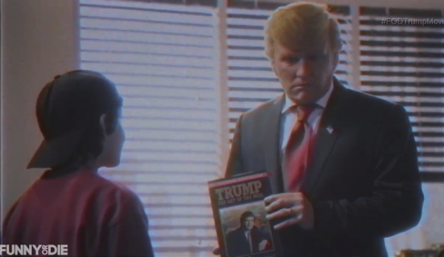 Johnny Depp hace de Donald Trump en una película paródica