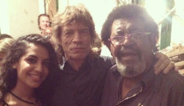 Mick Jagger bailó candombe con Rada