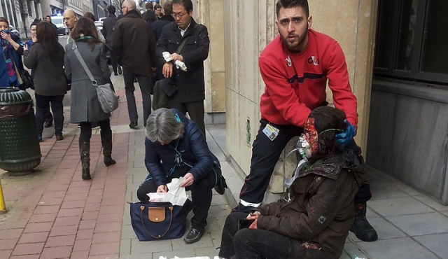Atentados siembran pánico y horror en Bruselas