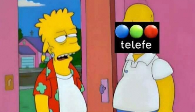 Fanáticos de Los Simpson invadieron redes de Telefe
