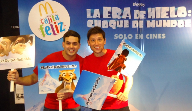 McDonald’s realizó avant premiere de “La Era de Hielo: Choque de Mundos”