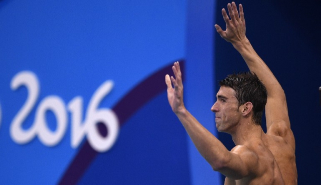 Adiós de oro para Phelps, una leyenda del agua