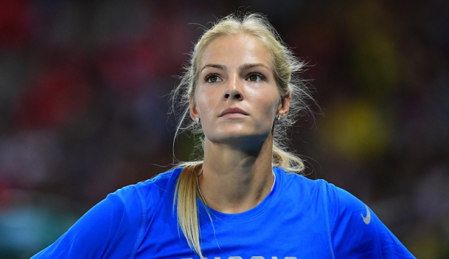 Klishina, única atleta rusa en Rio, clasificó a la final de salto largo