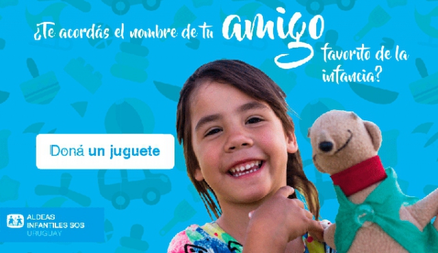 Mucho más que un juguete: la colecta de Aldeas Infantiles por el Día del Niño