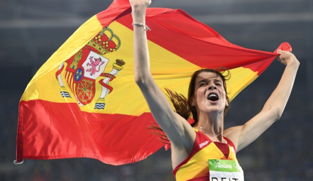 Ruth Beitia, diputada y campeona olímpica en salto alto