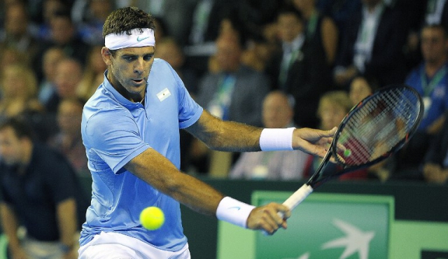 Copa Davis: Del Potro le ganó Murray