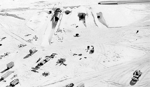 Emergió una base secreta de EE.UU en Groenlandia por el calentamiento global