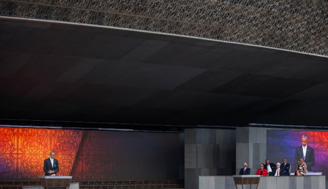 Obama inauguró museo afro estadounidense