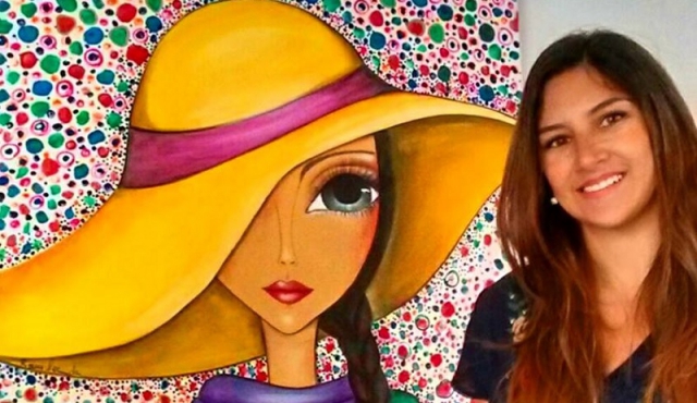 Romina Lerda, la artista detrás de la imagen viral de #NiUnaMenos