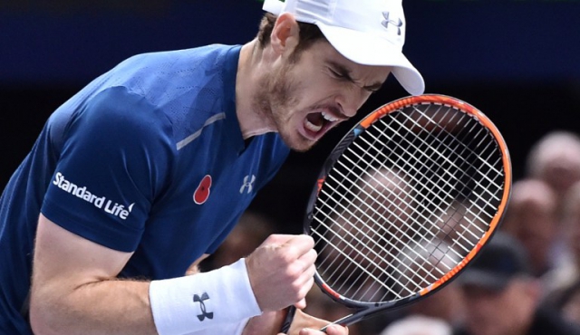 Murray celebra su número 1 coronándose en París-Bercy