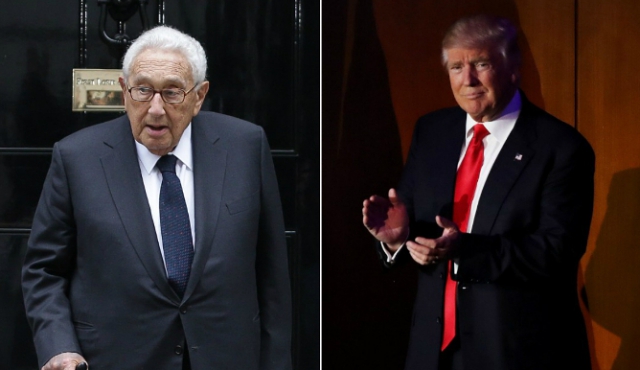 Trump busca consejo en Henry Kissinger mientras le da forma a su equipo