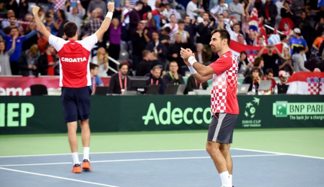 Croacia deja a Argentina contra las cuerdas en final de Copa Davis