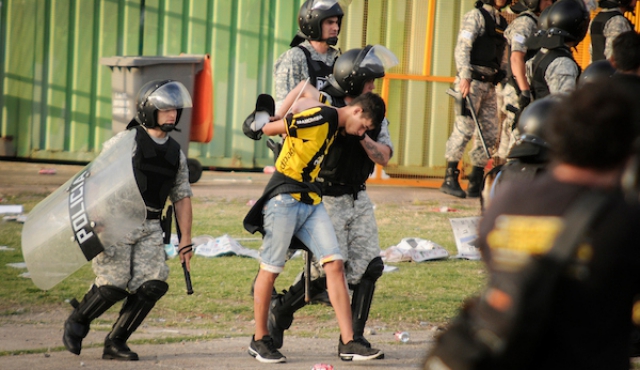 Los audios de barras de Peñarol que mostró la policía