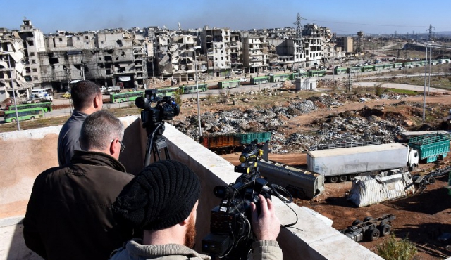 En 2016 murieron menos periodistas pero Siria se convirtió en el “infierno” 