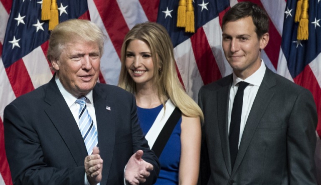 Trump designa a su yerno como asesor
