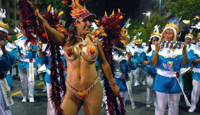 Desvíos en el Centro por Desfile de Escuelas de Samba