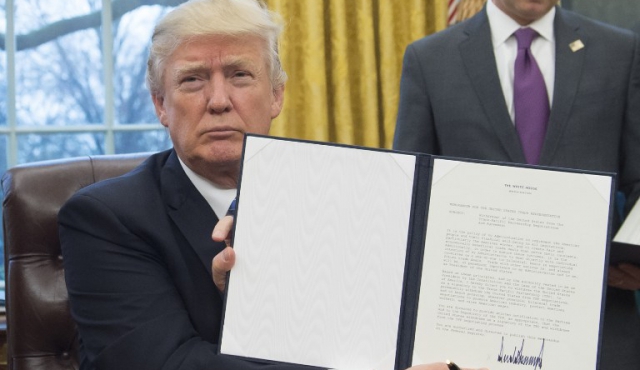 Trump retira a EE.UU del tratado de libre comercio Transpacífico (TPP)