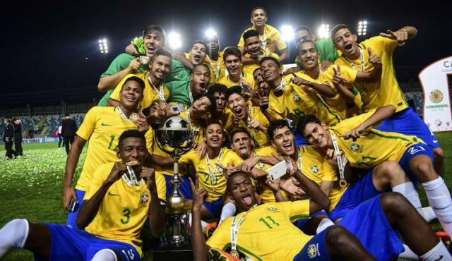 Brasil, rey absoluto de los Sudamericanos Sub17