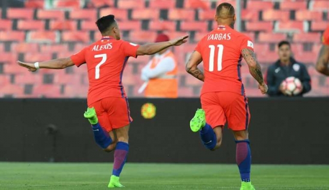 Chile derrota a Venezuela y queda en zona de clasificación
