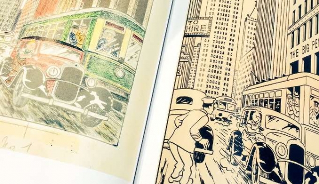 Ilustración original de Tintín vendida por 753.000 euros