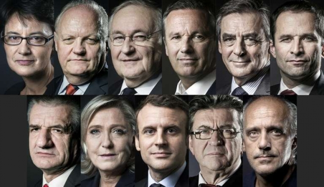 Once candidatos disputarán la presidencia francesa