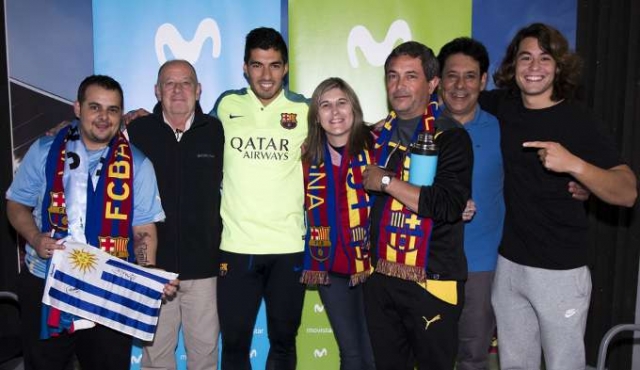 Movistar invitó a clientes a conocer a los ídolos del Barça en Barcelona