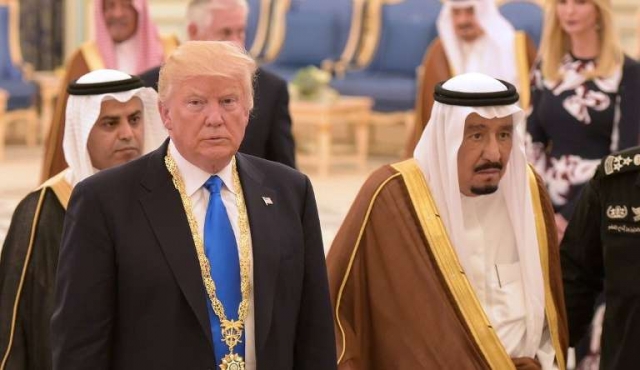 Trump arranca en Arabia Saudita su primera gira internacional