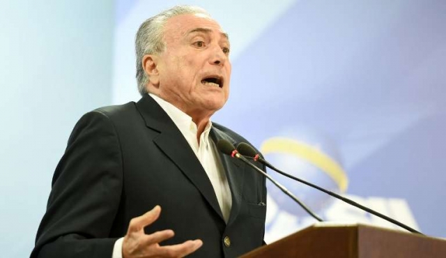 Temer revoca orden de despliegue de tropas en Brasilia