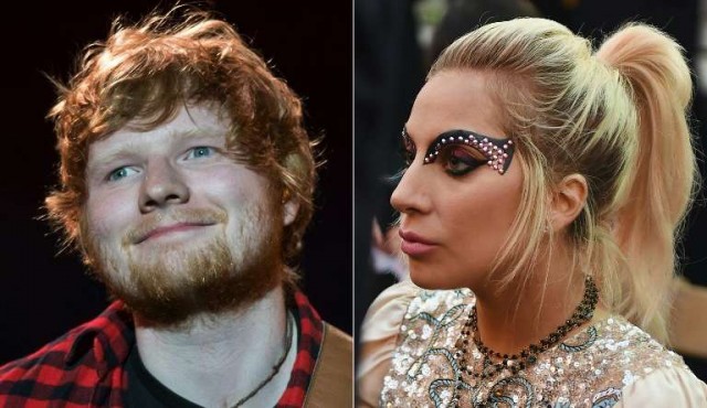 Lady Gaga apoya a Ed Sheeran tras ser acosado en Twitter
