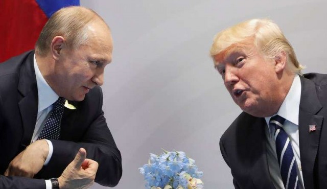 La primera reunión de Trump y Putin