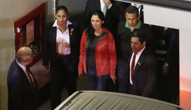 Justicia dicta prisión preventiva a expresidente Humala y su esposa
