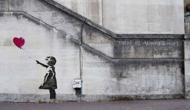 Un grafiti de Banksy es la obra de arte preferida en Reino Unido