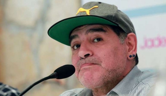 Maradona reafirmó apoyo a Maduro y le dijo traidor a Capriles