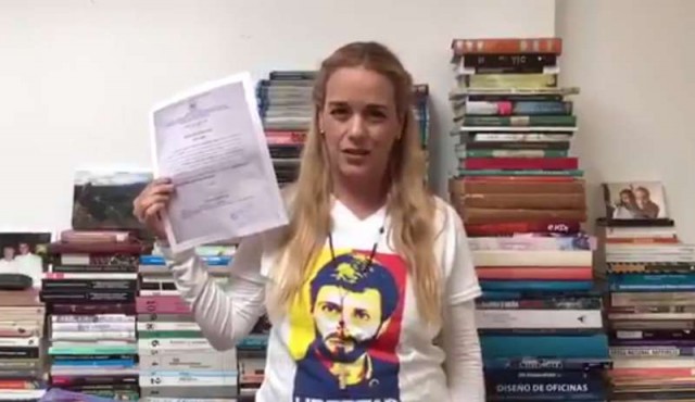 Citan a esposa de Leopoldo López tras decomiso de alta suma de dinero