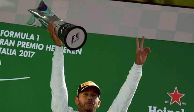 Lewis Hamilton ganó el GP de Italia y es nuevo líder del Mundial
