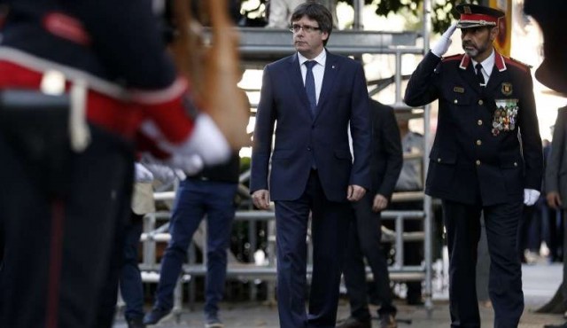 El separatismo catalán saca músculo ante la presión de Madrid