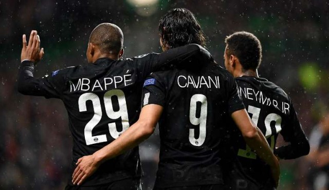 El trío Neymar-Mbappé-Cavani aterriza en Europa con una goleada