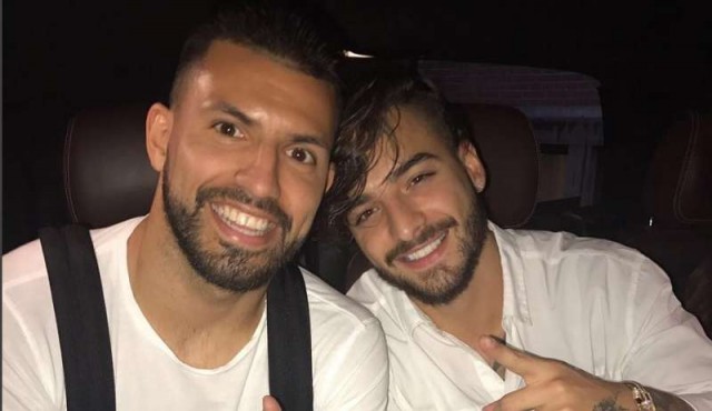 Agüero se baja de la lista de Argentina tras chocar luego de ver a Maluma