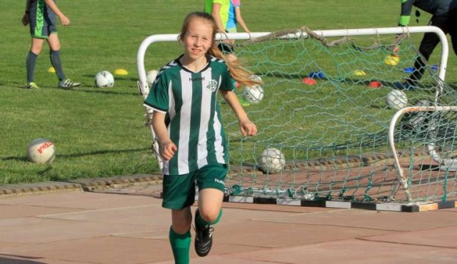 Zemyna, la niña prodigio de 10 años del fútbol femenino lituano
