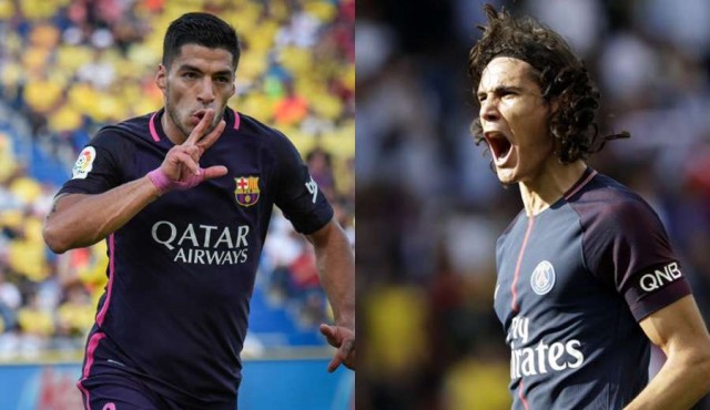 Suárez y Cavani entre los 30 nominados al Balón de Oro