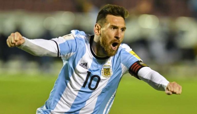 Messi en su máximo nivel salvó a Argentina del desastre