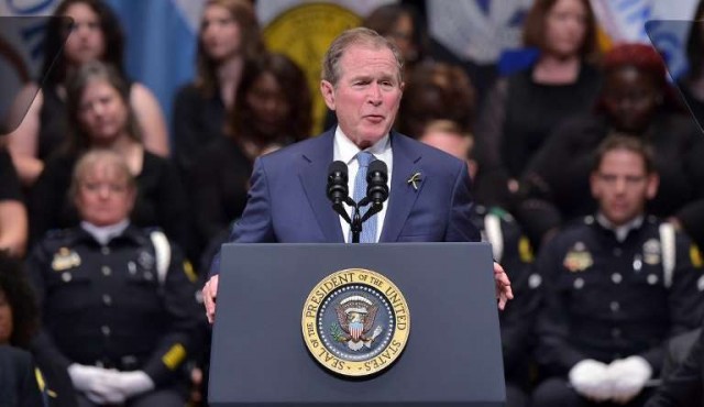 Bush criticó a Trump sin mencionarlo por “el retorno de ideas aislacionistas”