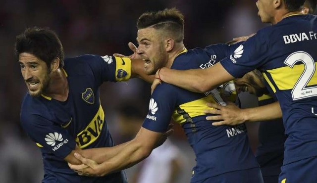 Boca ganó el Superclásico con gol de Nahitan Nández