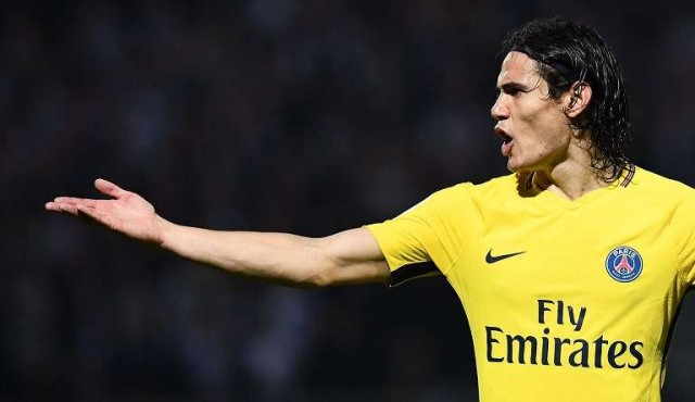 Cavani alcanzó a Falcao en los goleadores de la Ligue 1