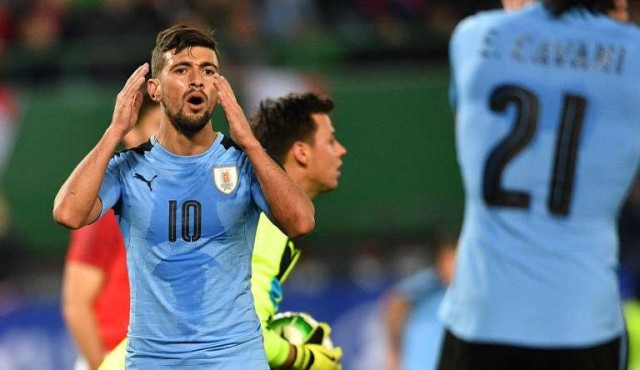 Uruguay perdió 2 a 1 con Austria